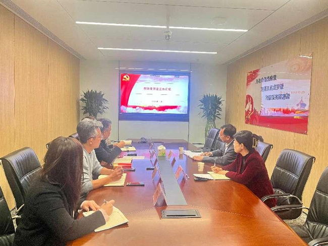 中國有研黨委書記、董事長趙曉晨調(diào)研混合所有制企業(yè)黨建工作