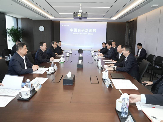 山東省委副書記、省長(zhǎng)周乃翔一行到訪中國(guó)有研