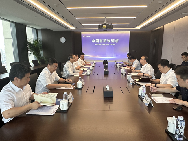 中汽中心黨委委員、副總經(jīng)理李洧一行到訪中國有研